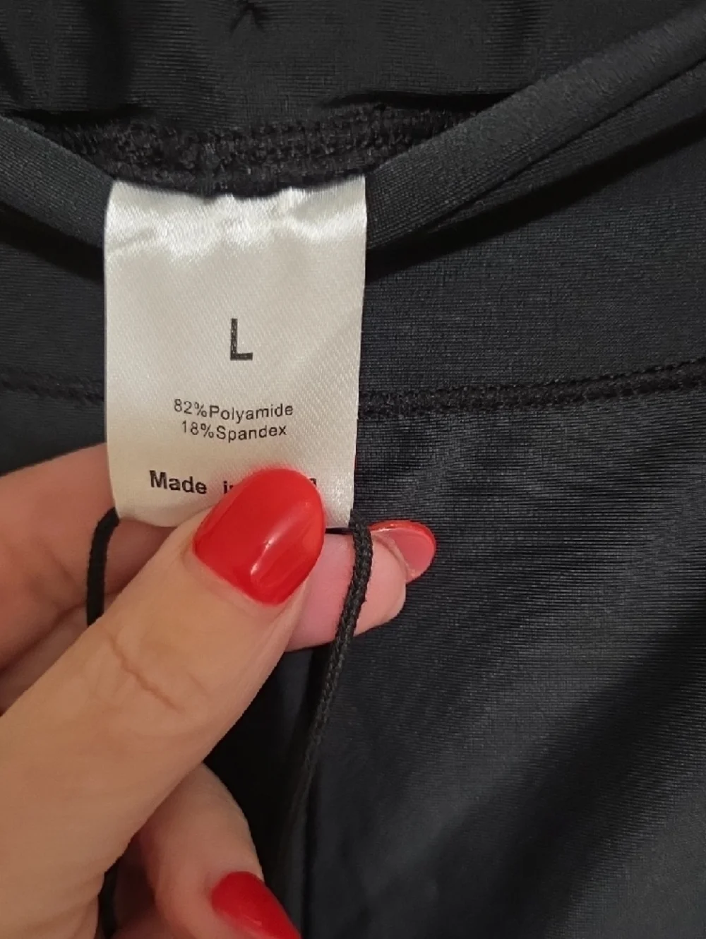 Women's Black Cycling Shorts - Picture 3 of 8
